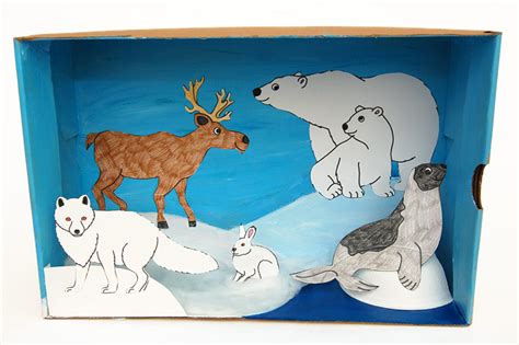 Arctic Diorama Printables